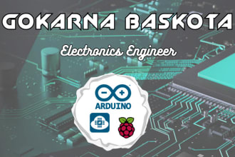 create arduino, esp32 or 8266 and raspberry pi projects