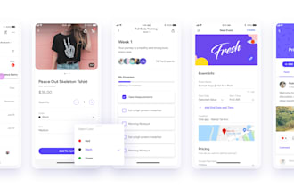 fix your bugs and design in react native and expo mobile app