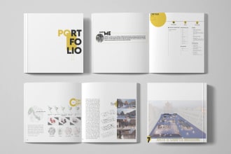 create architecture portfolio and presentation