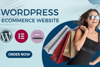 build responsive wordpress ecommerce website using woocommerce woodmart theme