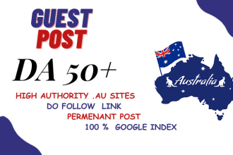 publish a high quality australian guest post on au sites