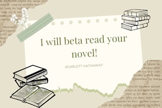 beta read and critique your manuscript