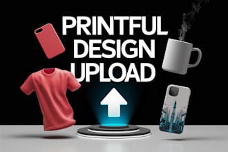 upload and list your designs on printful with customization