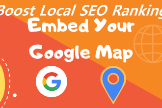 embed your google map in high da web2 sites for local SEO