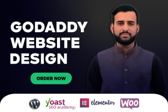 design or redesign your godaddy website