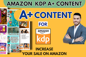 design amazing a plus content for amazon kdp books