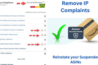 reinstate suspended amazon listing remove asin intellectual property violation