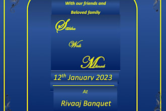 design all type of cards posters and banners