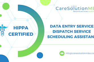data entry, dispatching, scheduling assistant