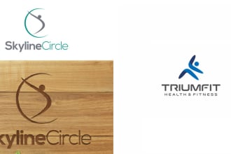 do design and redesign gym fitness health sport logo