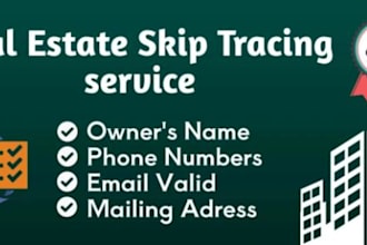 do real estate skip tracing