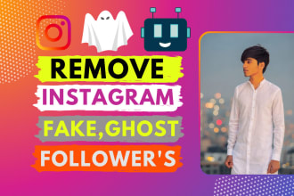 identify and remove instagram fake, ghost, and inactive followers
