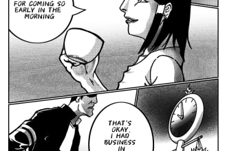 create comic pages manga style