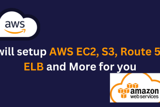 setup aws ec2 instance, s3, route53, elb for you