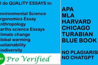 write environmental science essays, anthropology, and earth science essays