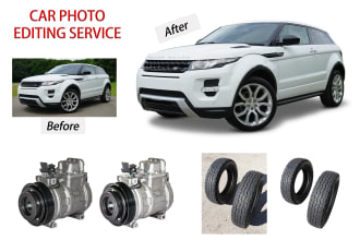 do car photo editing and remove background jobs