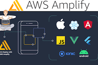 build and deploy your web app using AWS amplify