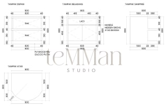 do shop drawing, built in, and loose furniture drawings