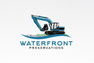 create an environmental friendly lawn care logo design