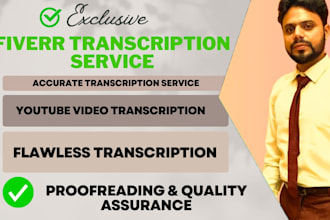 transcribe your video or audio into a text transcript