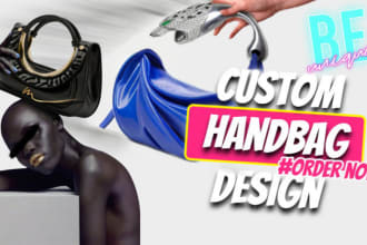 create custom handbag and techpack design