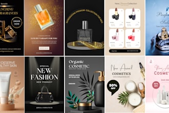 makeup beauty poster design and  business flyer design and video maker for you