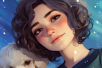 draw anime character design, oc, fanart, and nsfw