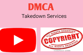 report copyright and takedown infringement content of youtube by dmca