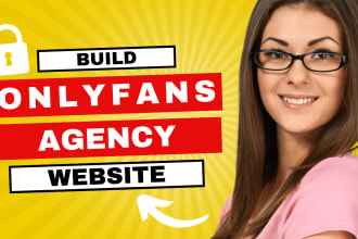 build onlyfans website, onlyfans agency website