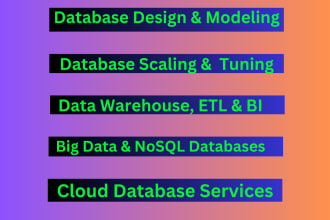 data warehouse, bigquery, etl, data analysis,  power bi dax, python, sql