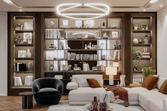 professionally design your area or spaces and render it