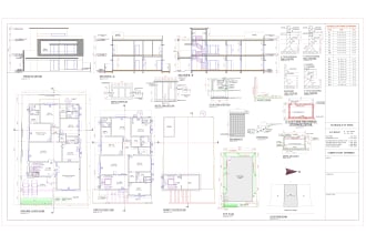 draw architectural drawings sketches 2d drawing in autocad