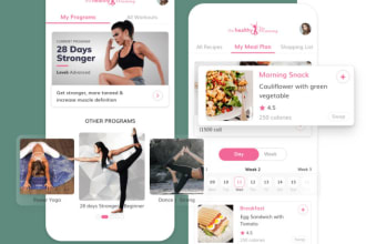 develop fitness app, gym app, workout app, health app, fitness website,