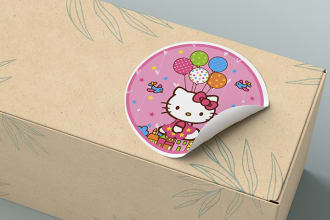 design a label o sticker for you product or event