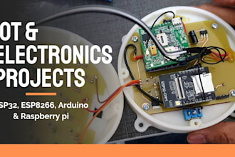 do iot projects on esp32, esp8266 and raspberry pi