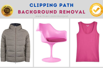 do clipping path, product photo editing, image background removal