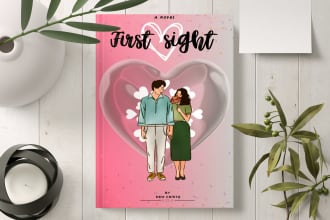 design an impressive book cover and attractive bookmark