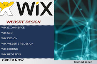 design or redesign wix website or wix ecommerce website