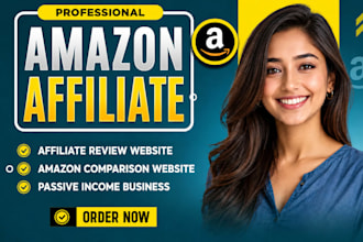 build an amazon affiliate review and comparison website
