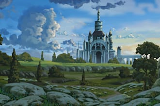 create a background with ai and animate