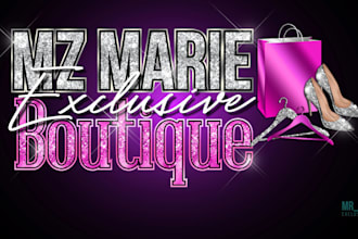 design fashion boutique  and clothing logo