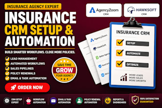 develop your insurance CRM workflow with agencyzoom agencybloc, hawksoft, ezylnx