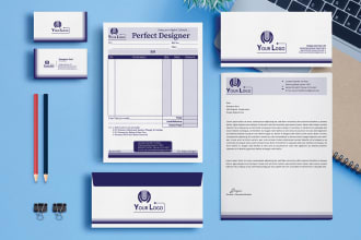 create letterhead, business card, stationery, postcard, invoice, fillable pdf