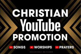 do youtube christian gospel video promotion