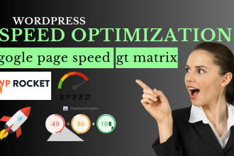 wordpress speed optimization for in 24 hours