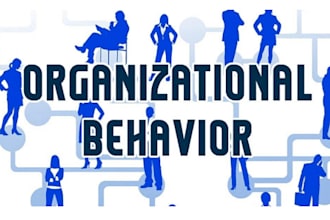 help in all organizational behavior and leadership tasks