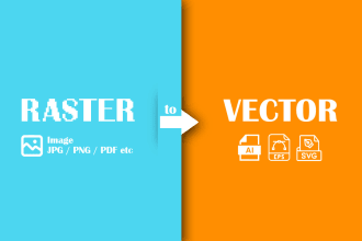 do raster to vector tracing