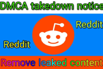 takedown your leaked, copyright and illegal content from reddit under dmca