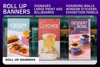 design roll up banner signage billboard window display and more