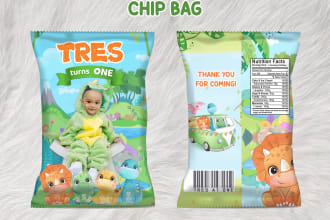 design custom chip bags for your party